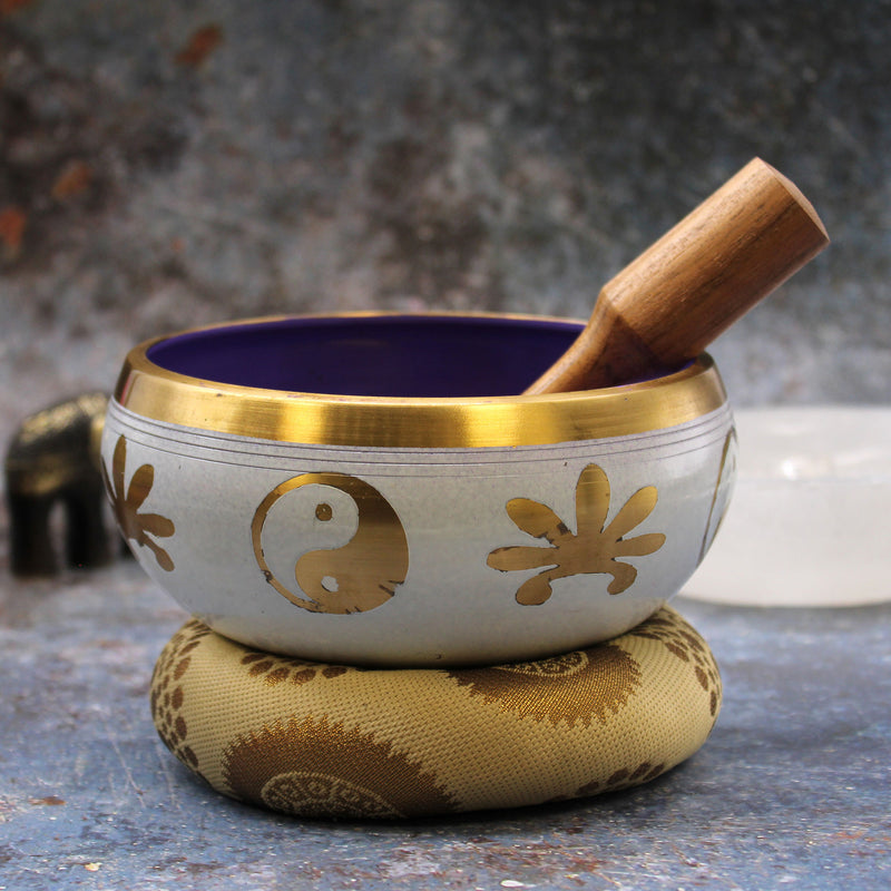 HarmonyZen Buddha Singing Bowl Set