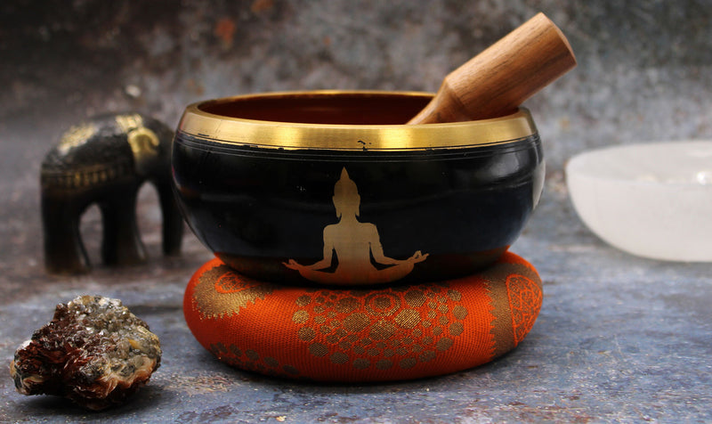 HarmonyZen Buddha Singing Bowl Set