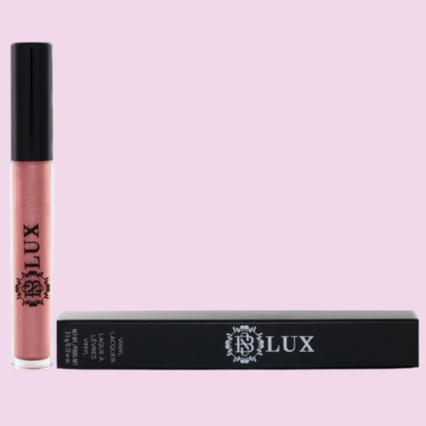 Metallic Baby Pink Lip Lacquer - Stunning