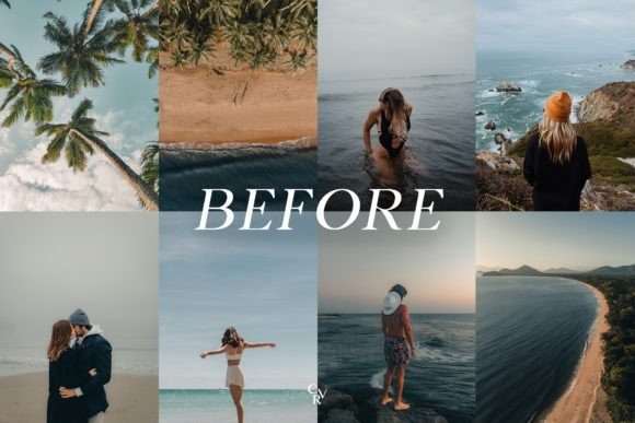 ✨ 10 Coastal Glow Lightroom Presets ✨