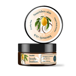 CBD MANGO AND COCONUT BODY BUTTER 300MG (200ML)