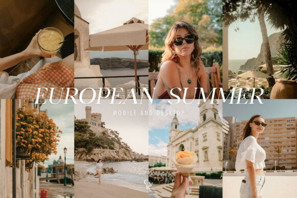 Golden Horizon: 15 European Summer Lightroom Presets 🌅