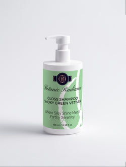 Botanic Radiance Gloss Shampoo - Smoky Green Vetiver
