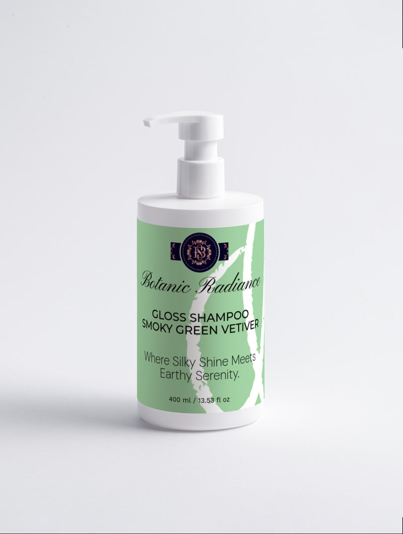 Botanic Radiance Gloss Shampoo - Smoky Green Vetiver
