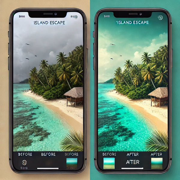 🌊 Island Escape Preset – Dreamy, Vibrant & Airy 🏝️✨