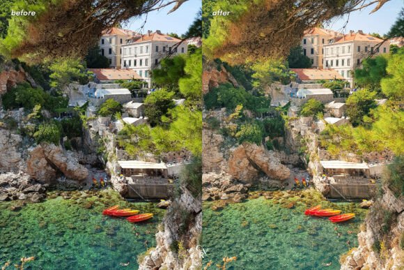 ☀️ Sun-Kissed Mediterranean: 15 Lightroom Presets