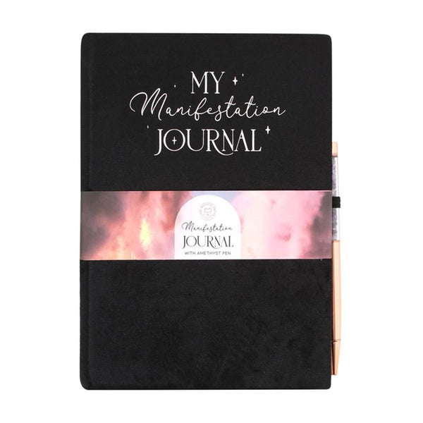 Mystical Manifesting Journal with Amethyst Pen