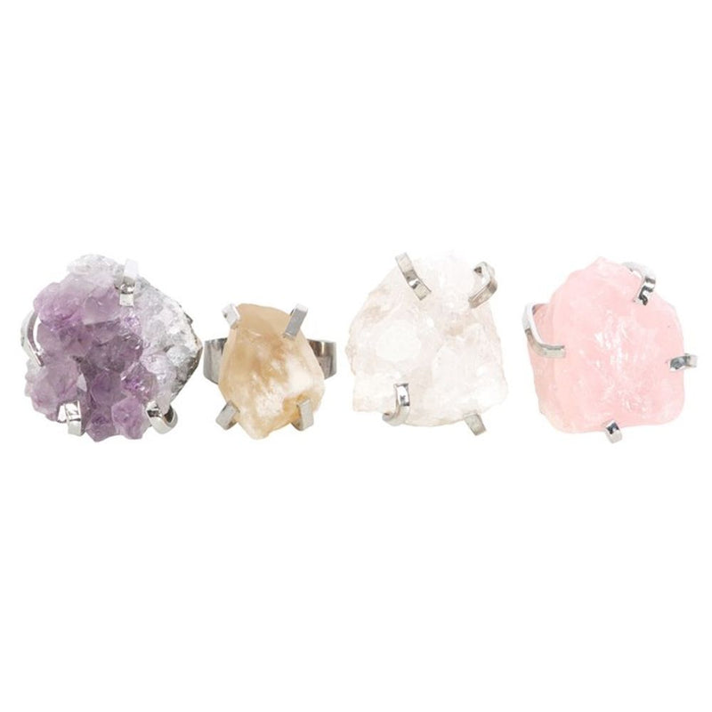 Enchanted Elegance (Set of 12 Assorted) Crystal Rings