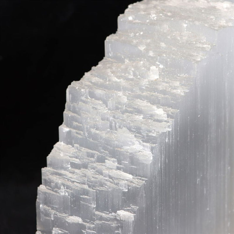 Celestial Harmony -Selenite Crystal Bookends