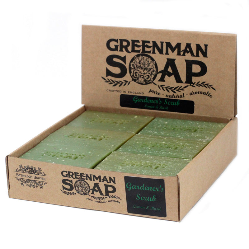 Green Man Forest Soap Slice