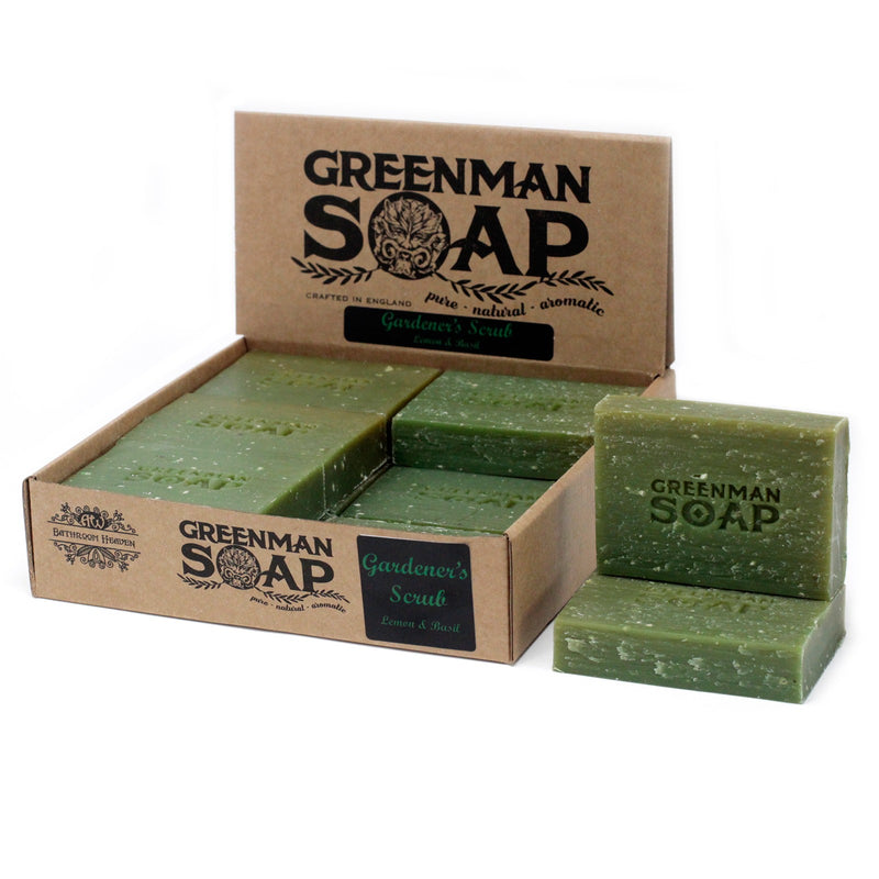 Green Man Forest Soap Slice