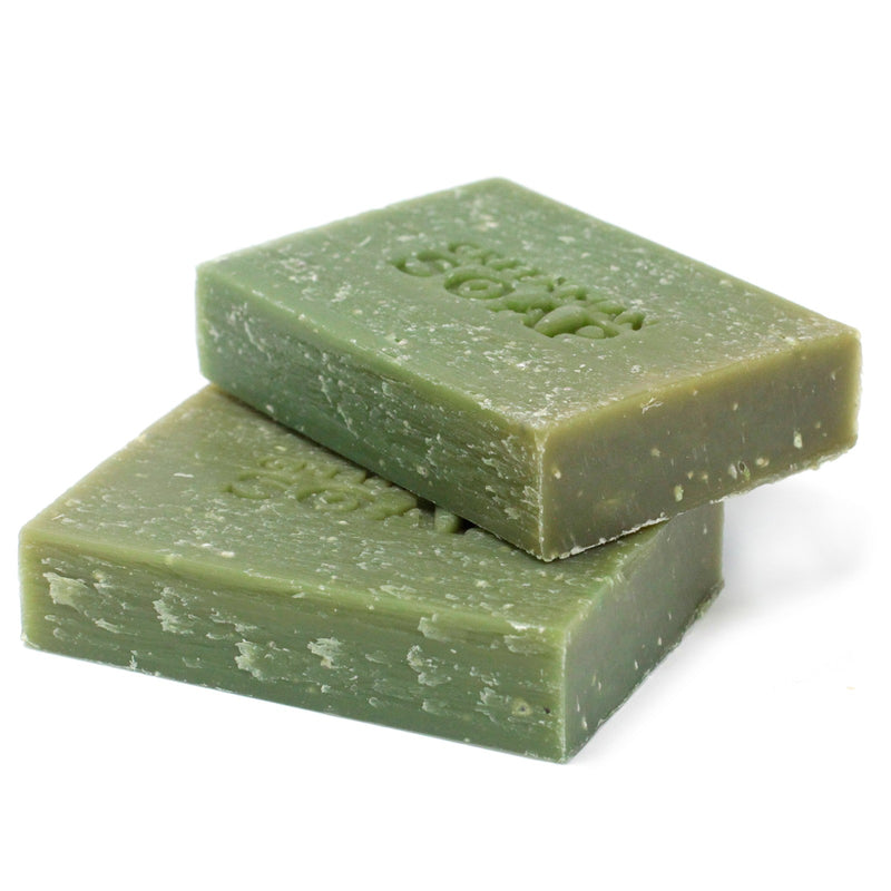 Green Man Forest Soap Slice