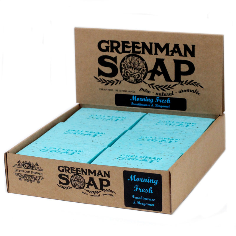 Green Man Forest Soap Slice