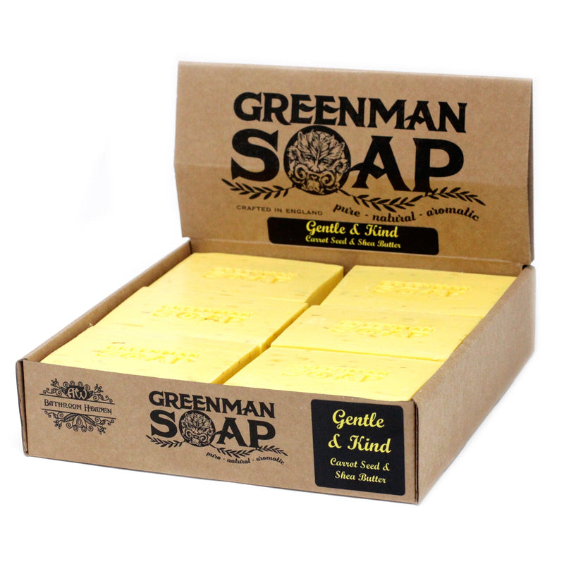 Green Man Forest Soap Slice