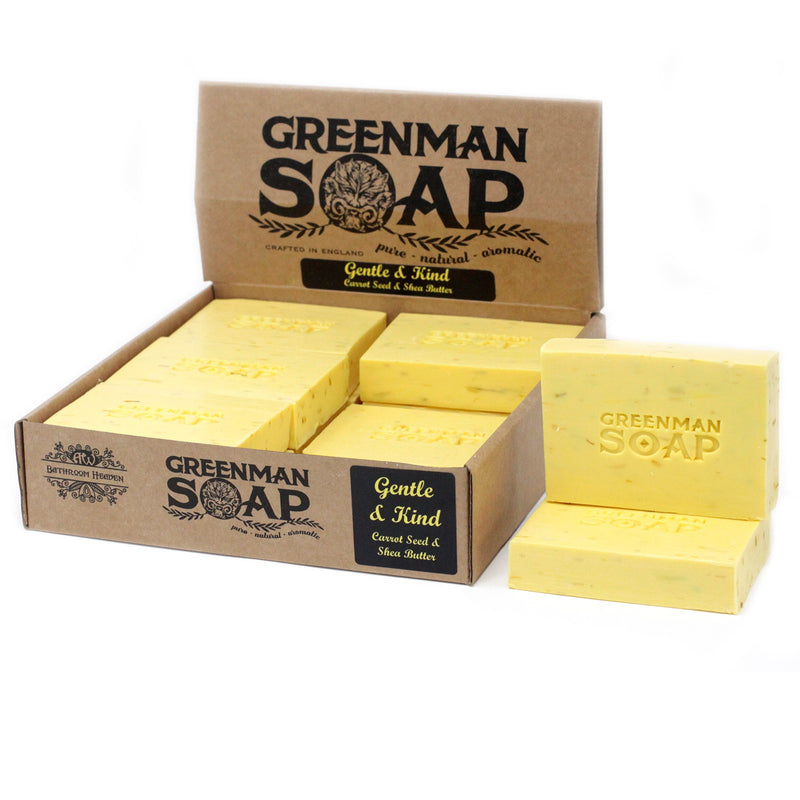 Green Man Forest Soap Slice