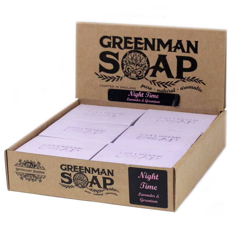 Green Man Forest Soap Slice