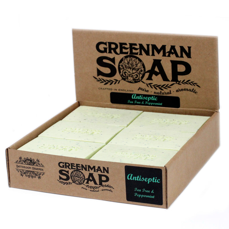 Green Man Forest Soap Slice