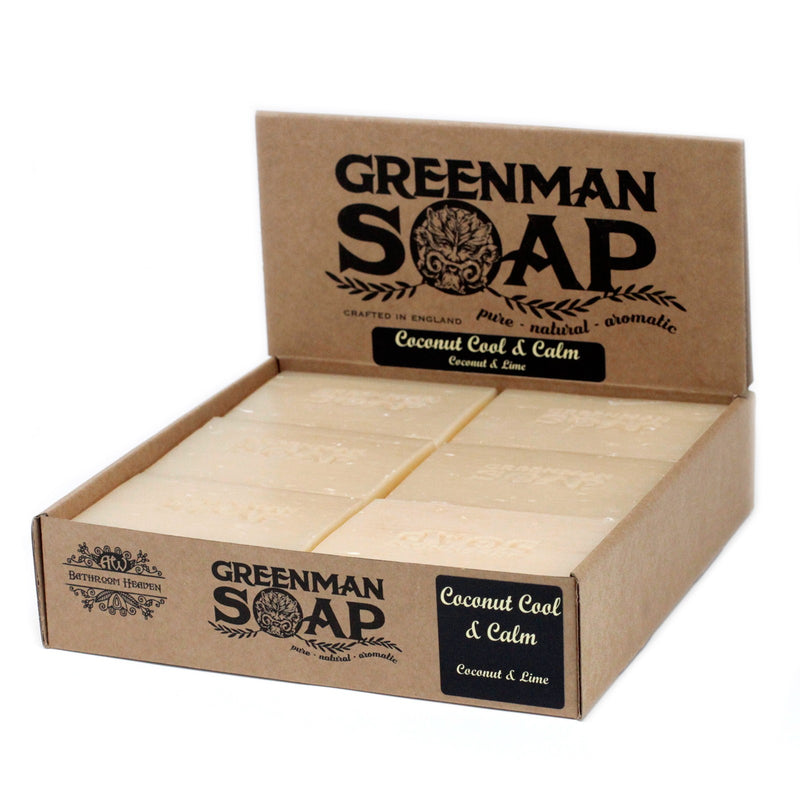 Green Man Forest Soap Slice