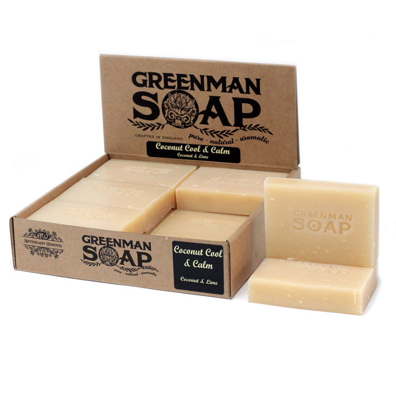 Green Man Forest Soap Slice