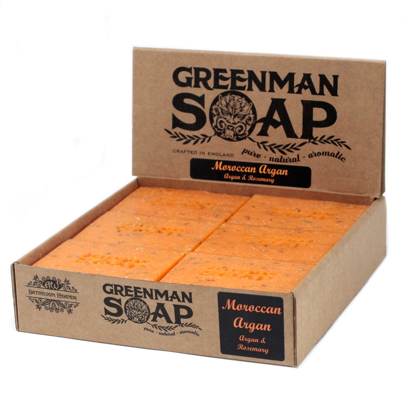 Green Man Forest Soap Slice