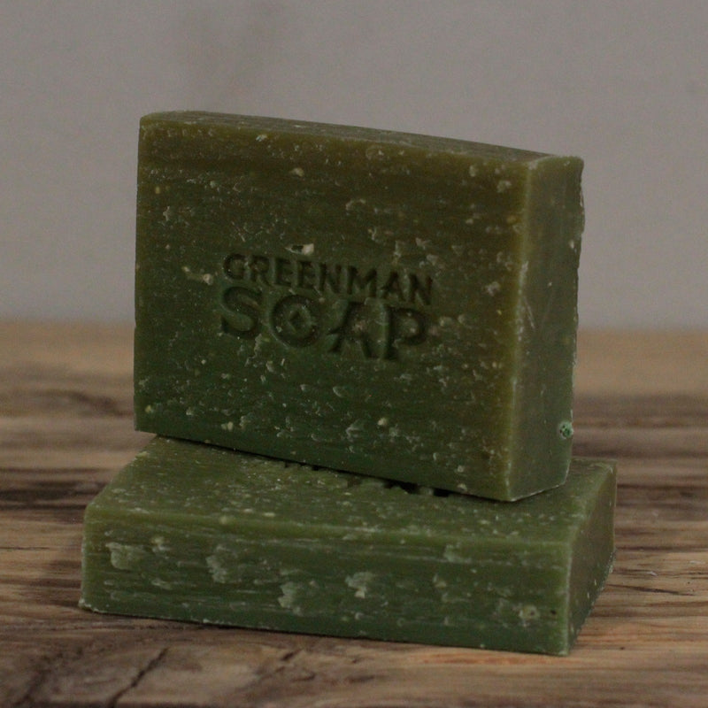 Green Man Forest Soap Slice