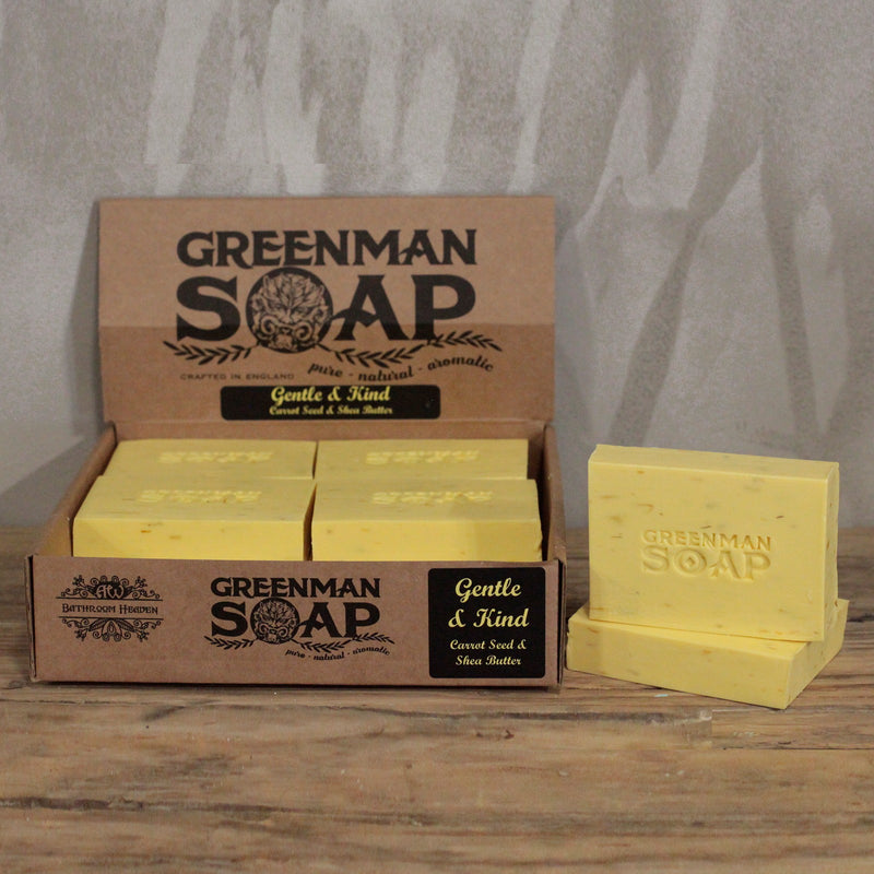 Green Man Forest Soap Slice