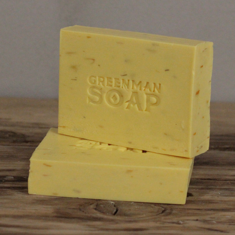 Green Man Forest Soap Slice