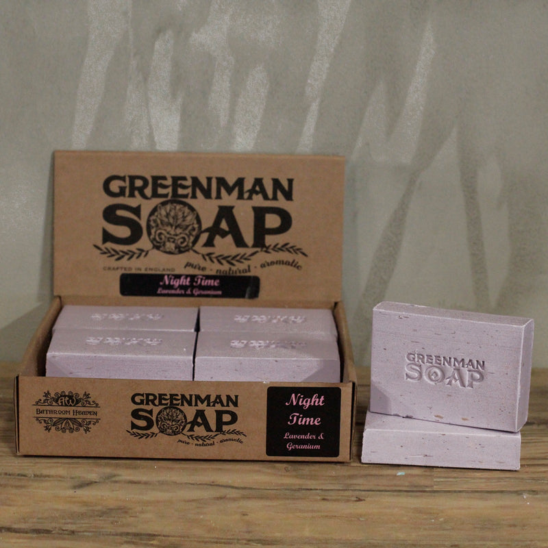 Green Man Forest Soap Slice