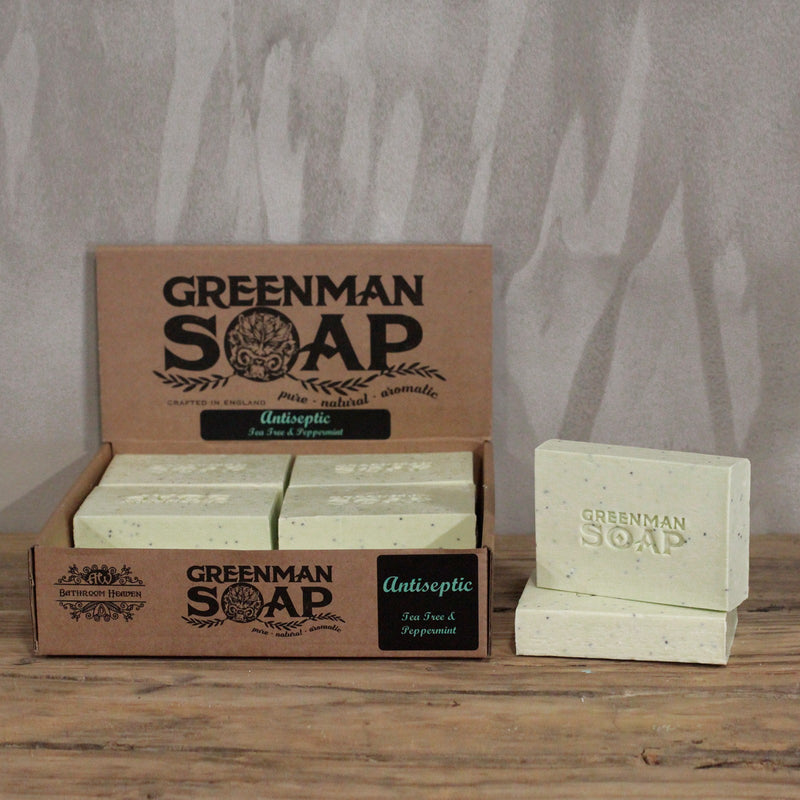 Green Man Forest Soap Slice