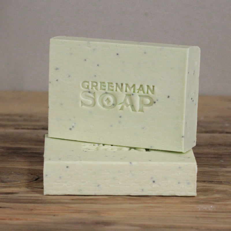 Green Man Forest Soap Slice