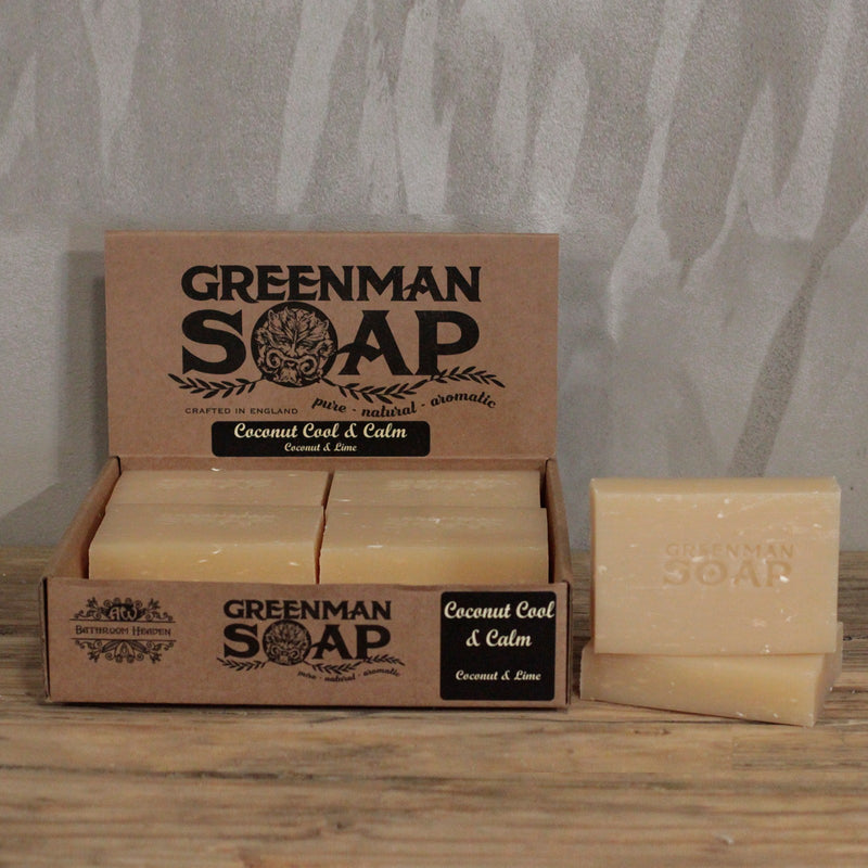 Green Man Forest Soap Slice