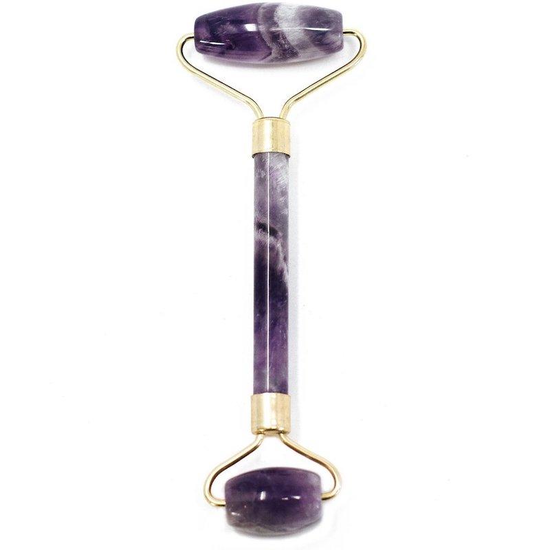Gemstone face rollers