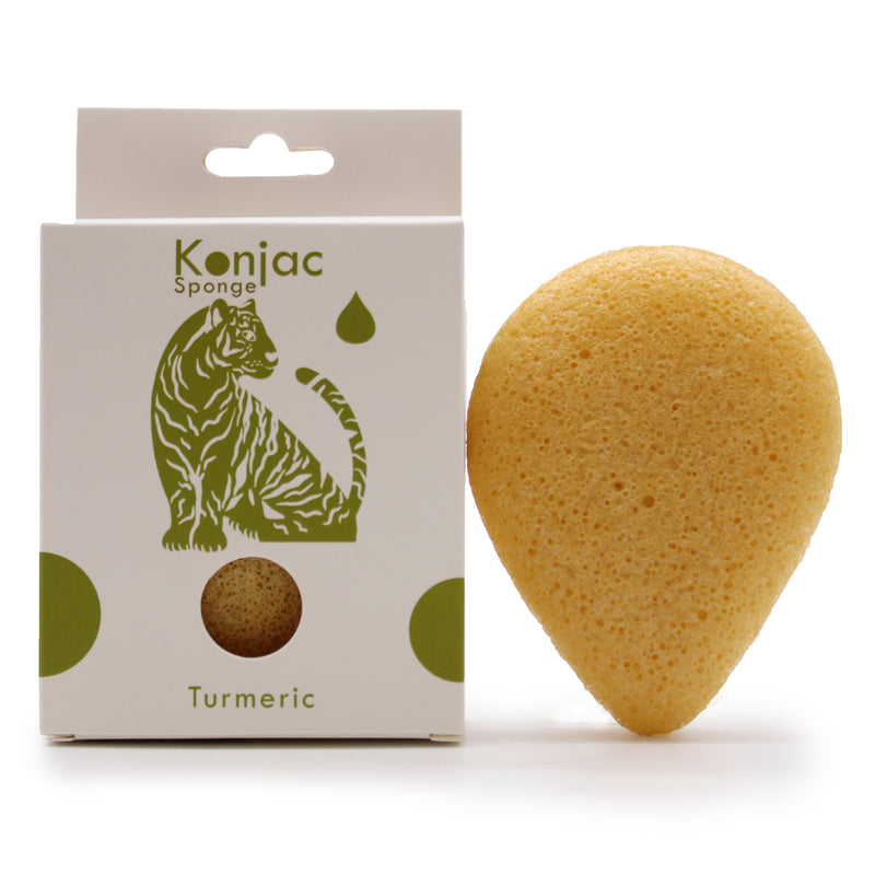 MystiCleanse - Teardrop Konjac Sponge