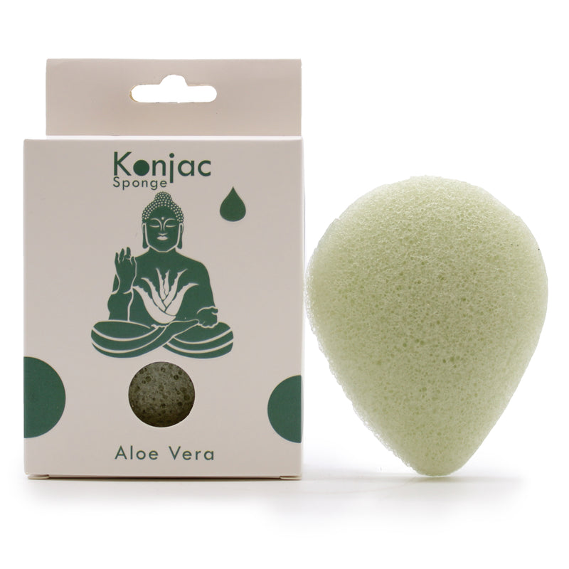 MystiCleanse - Teardrop Konjac Sponge