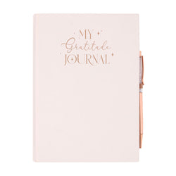 Reflect & Radiate- Gratitude Journal with Rose Quartz Pen