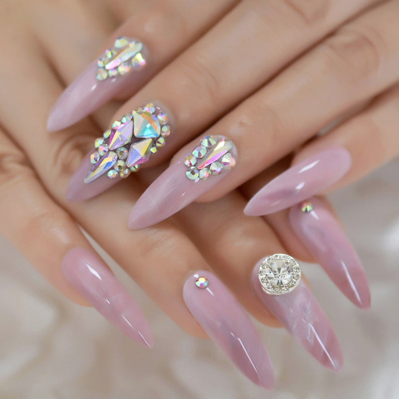 How to Apply Nail Gems So They Last