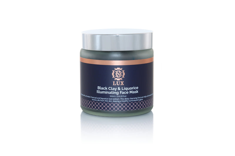 Dead Sea mud mask - black clay & liquorice 