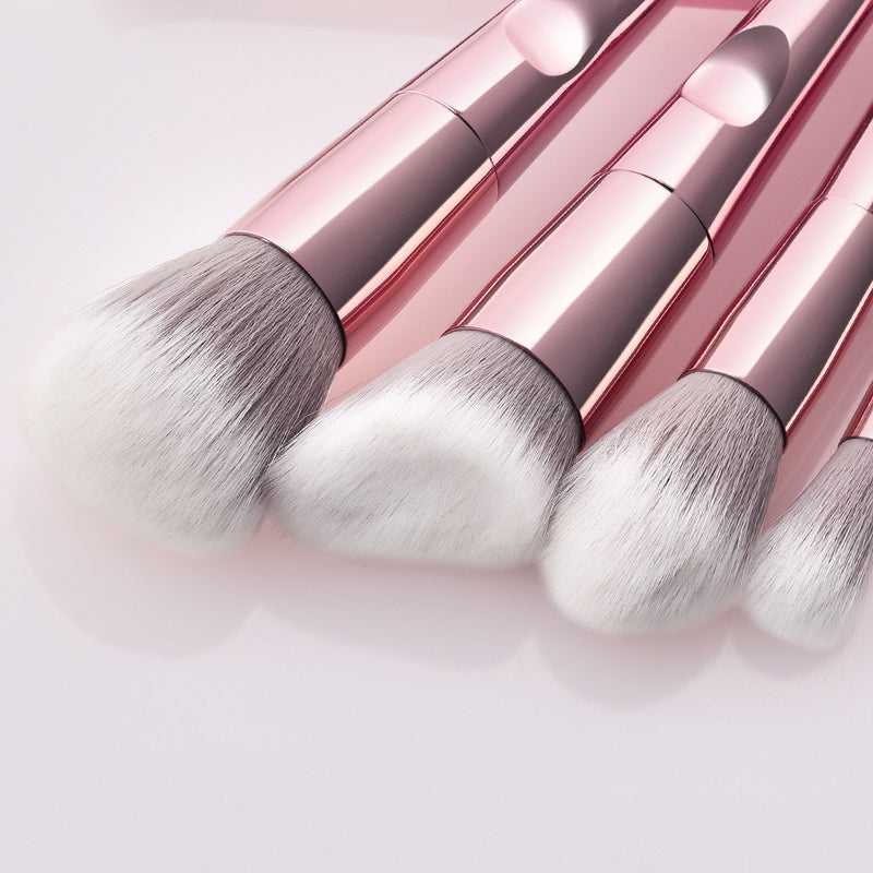 Rose Gold Makeup Brushes 