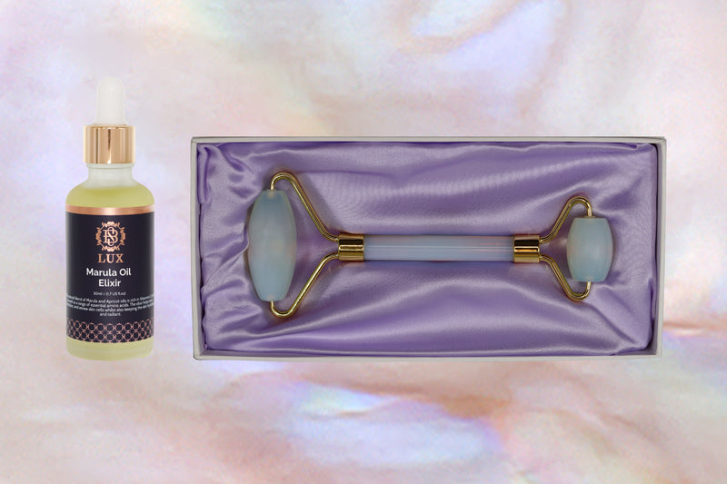 Marula Oil & Opal Jade Roller 