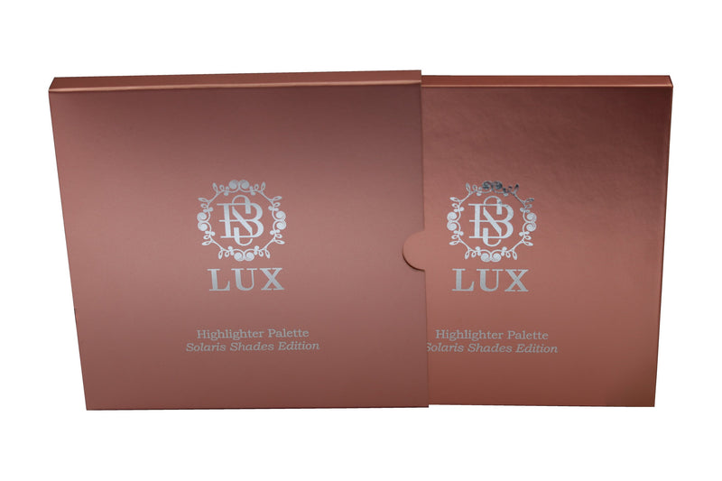 Rose Gold Highlighter Palette Packaging 
