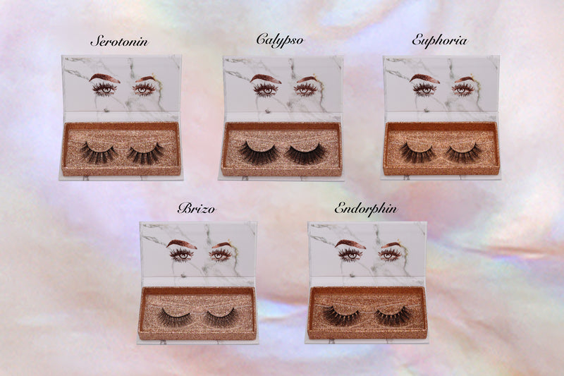 False Eyelash set of five