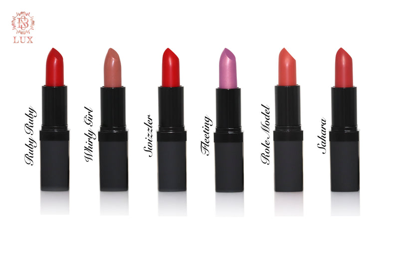 Sheer Matte Lipstick Set of  6 